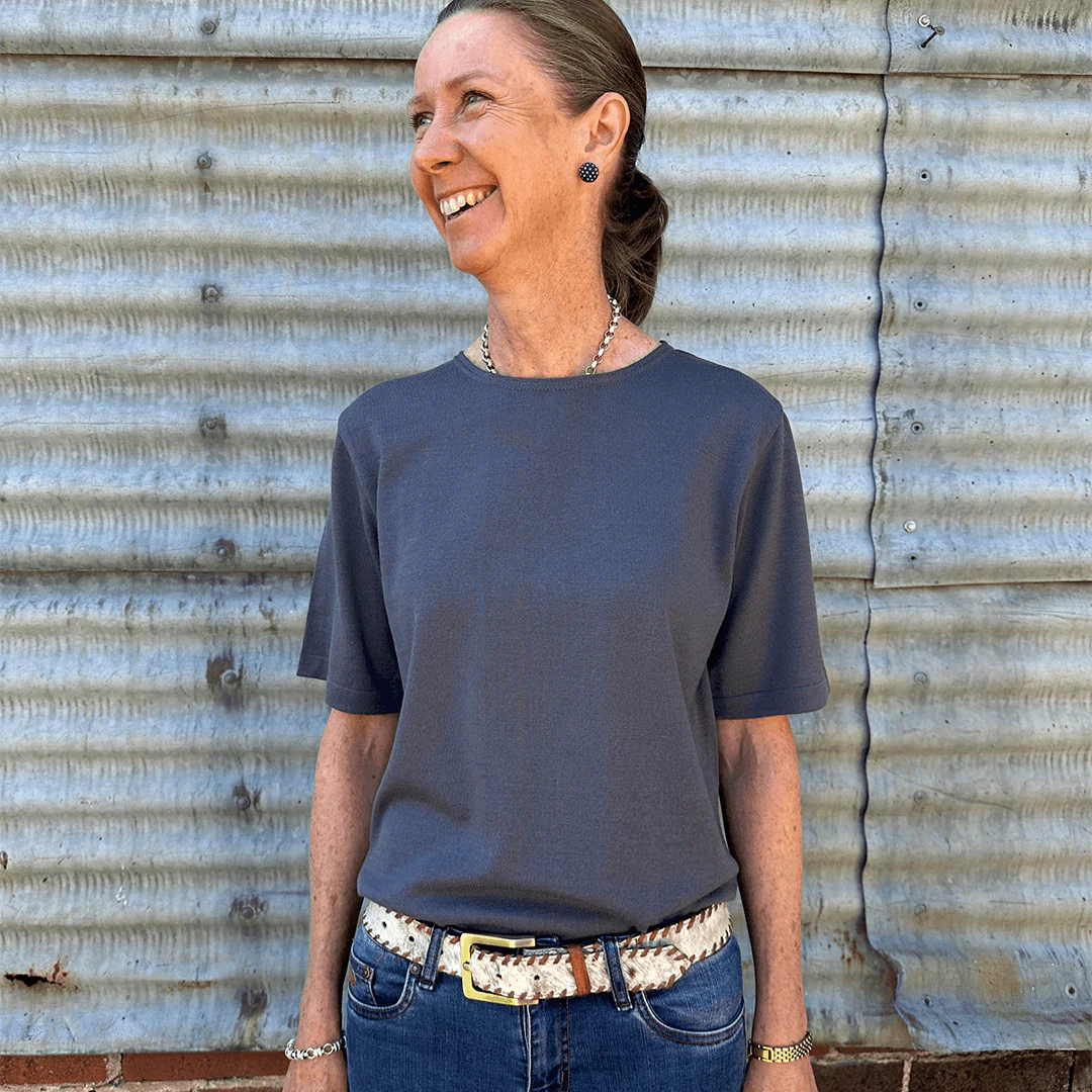 Roustabout Merino Short Sleeve Tee - Image 3